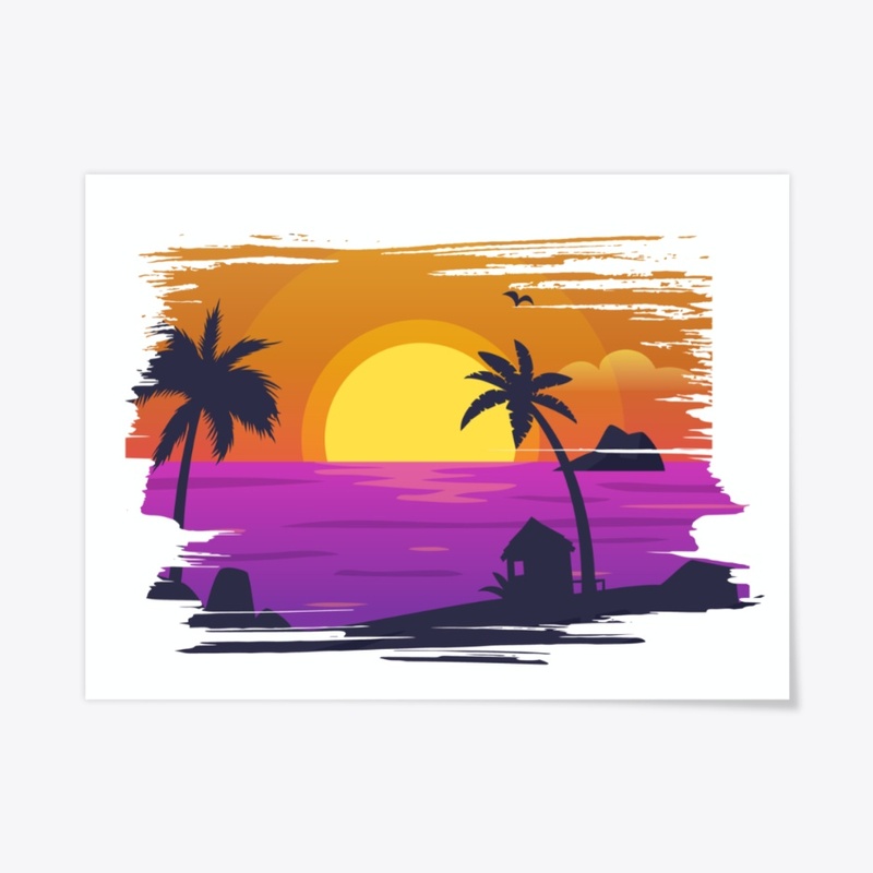 Sunrise By The Beach