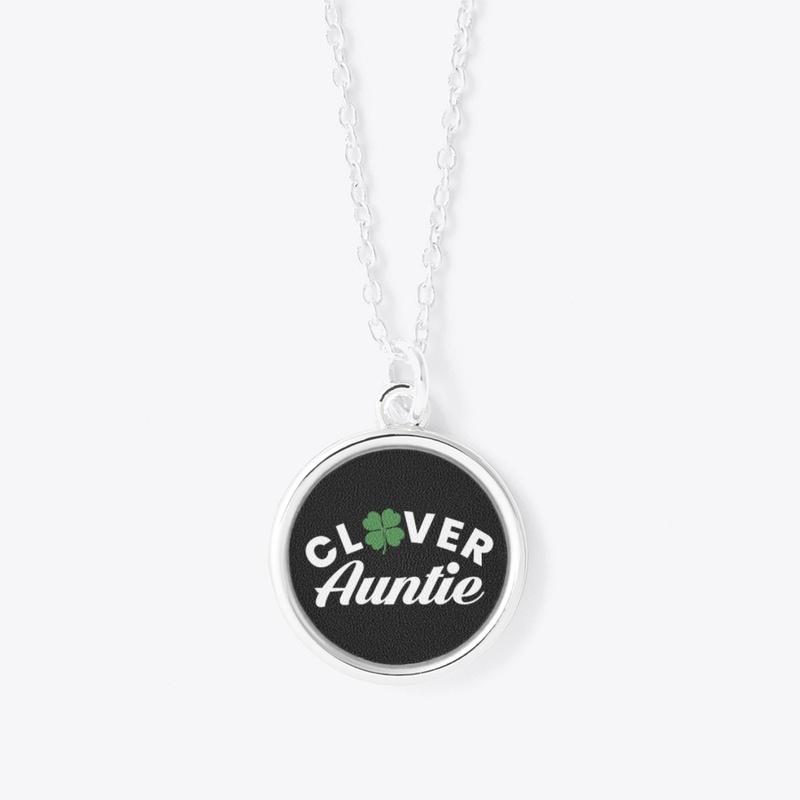 Clover Auntie Black Merch