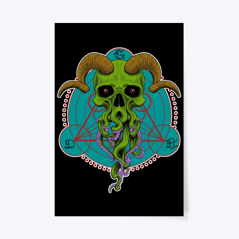 Cthulhu Skull