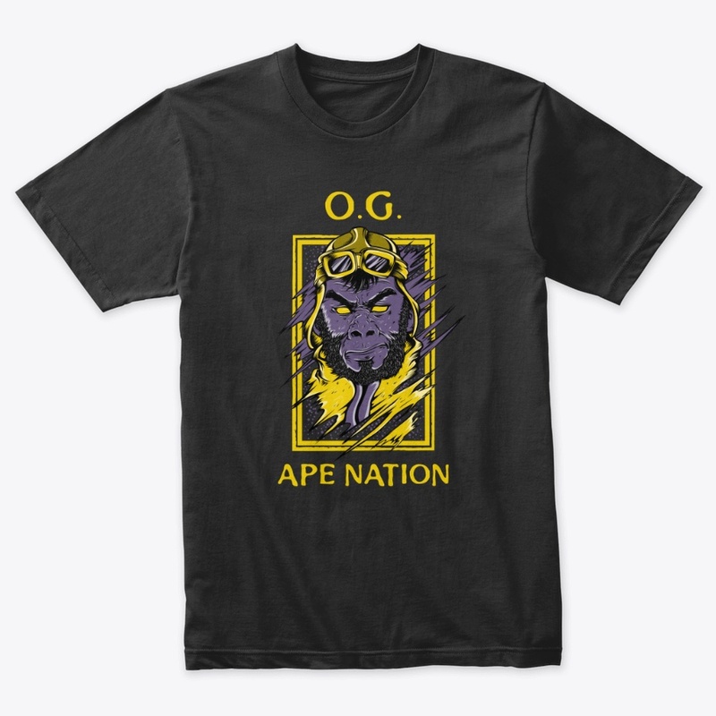 O.G. Ape Nation AMC GME APE Yellow