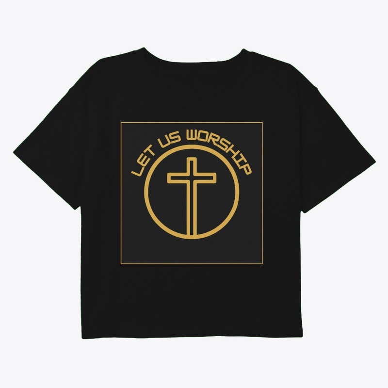 Let Us Worship Cross Tee
