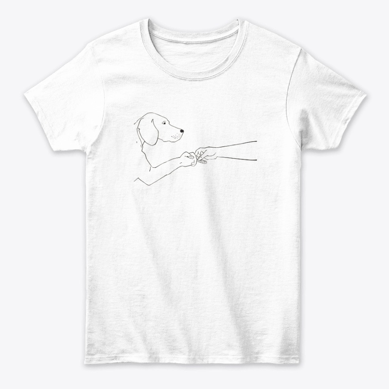 Canine Line Art: Minimal Dog Silhouette