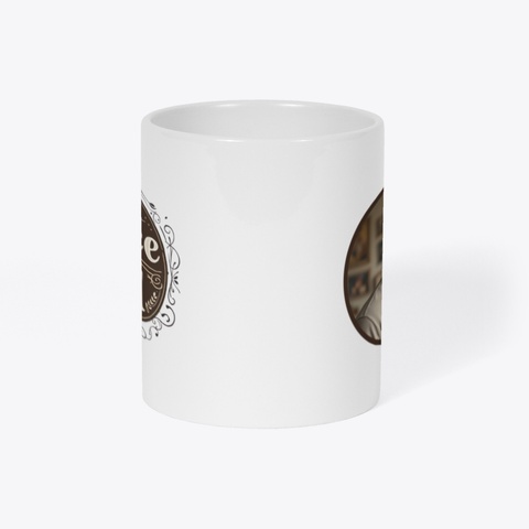 Coffee With Dad Memorial Mug White T-Shirt Right