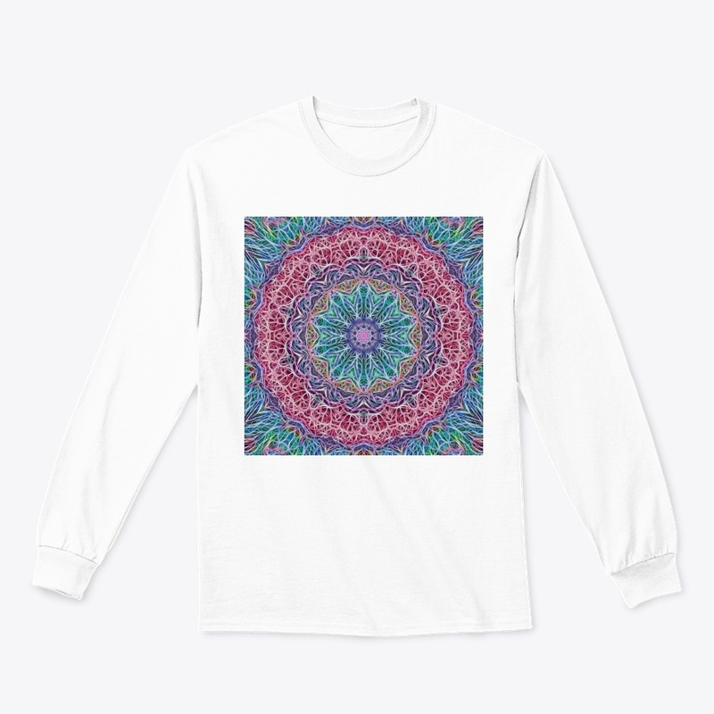 Blue and Pink Kaleidoscope