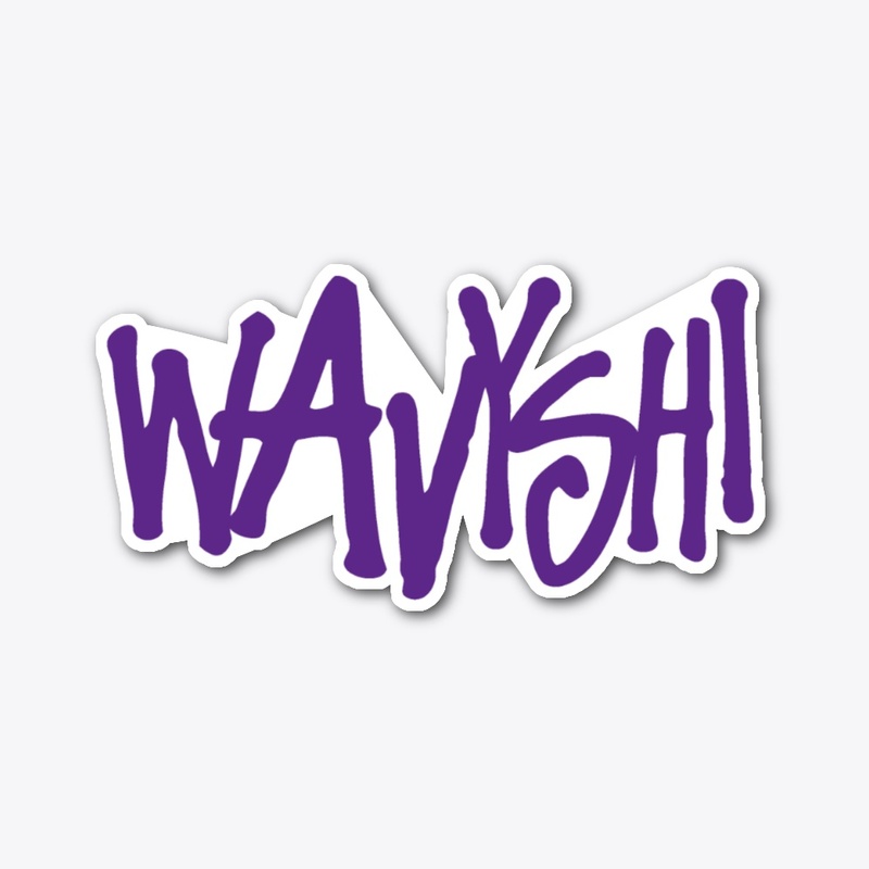 WAVYSHI LOGO STICKER