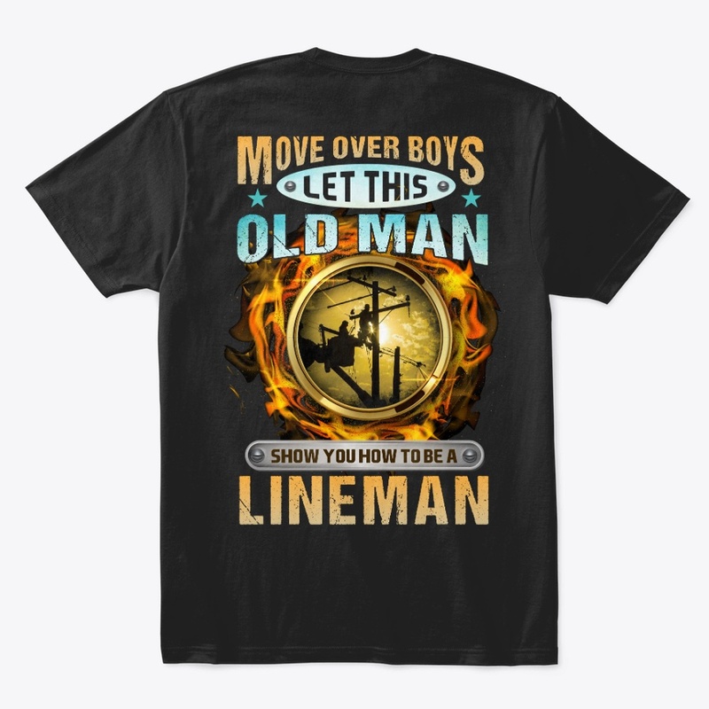 Lineman At Work Hoodie