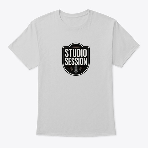Studio Session Light Steel T-Shirt Front