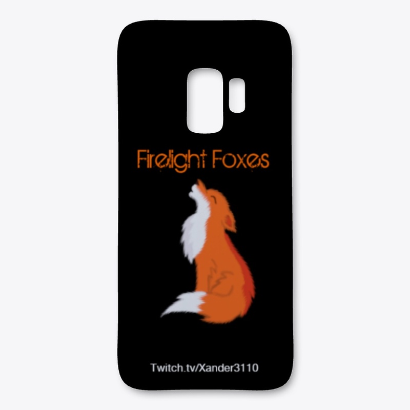 Firelight Foxes Phone Case