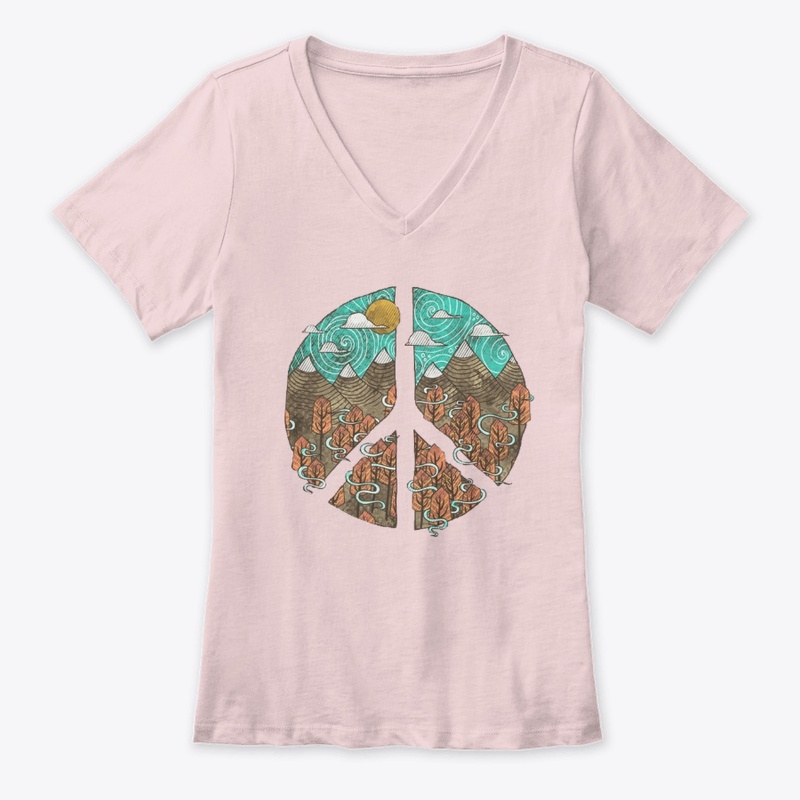 Peace Symbol Art T-Shirt