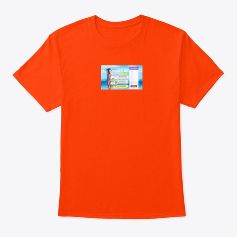 Luxe Trim Keto Guide To Weight Loss Orange T-Shirt Front