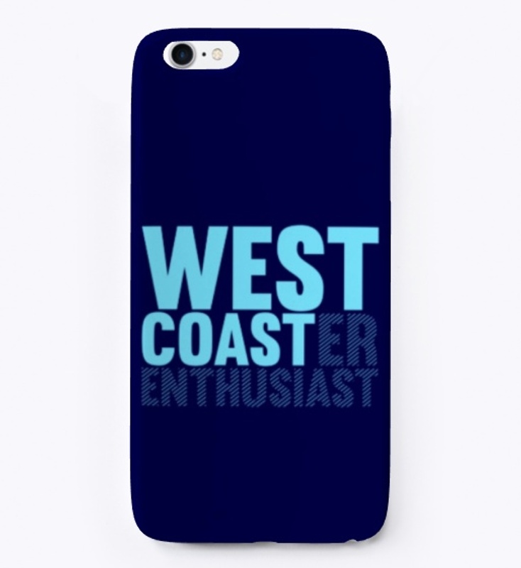 West Coaster Enthusiast Light Blue Print