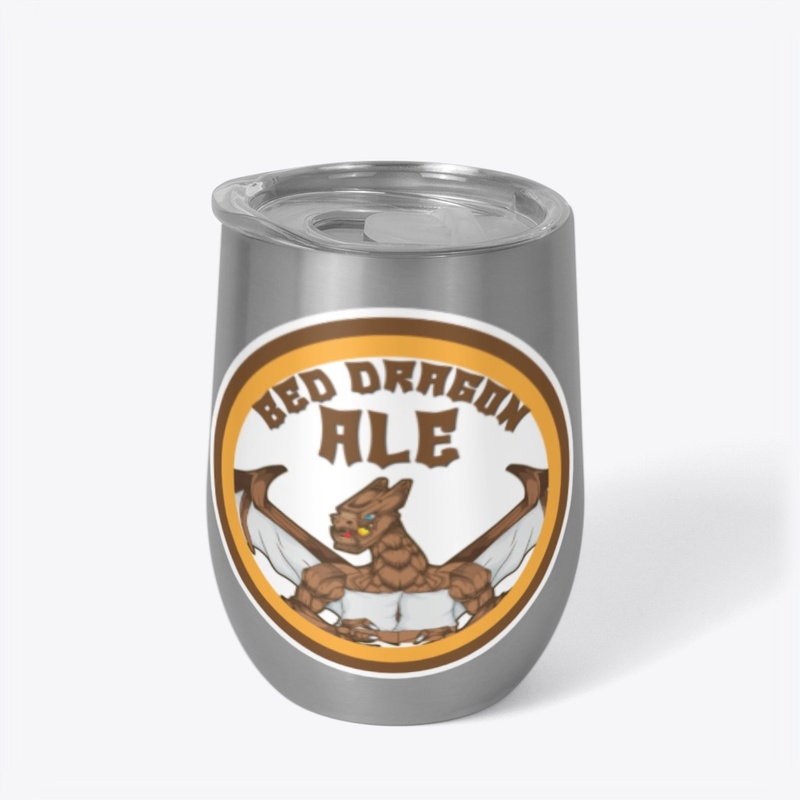 Bed Dragon Ale Wine Tumbler