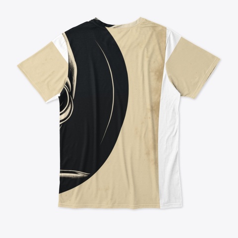 Grey Alien Logo Standard T-Shirt Back