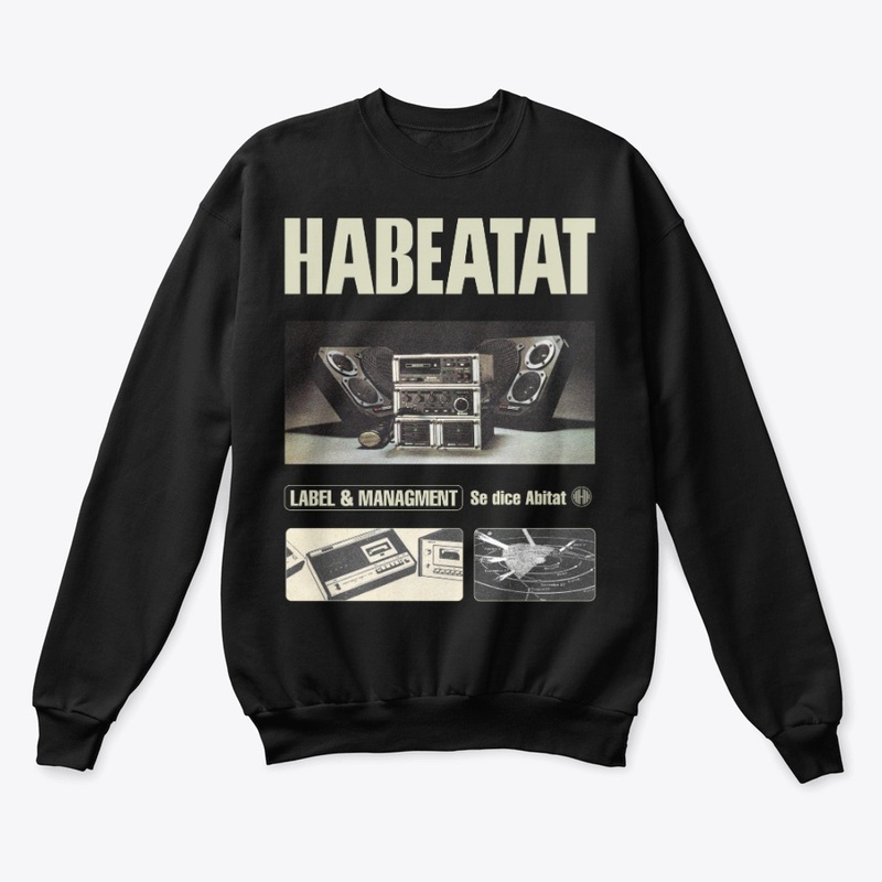 Habeatat Retro Collage Label
