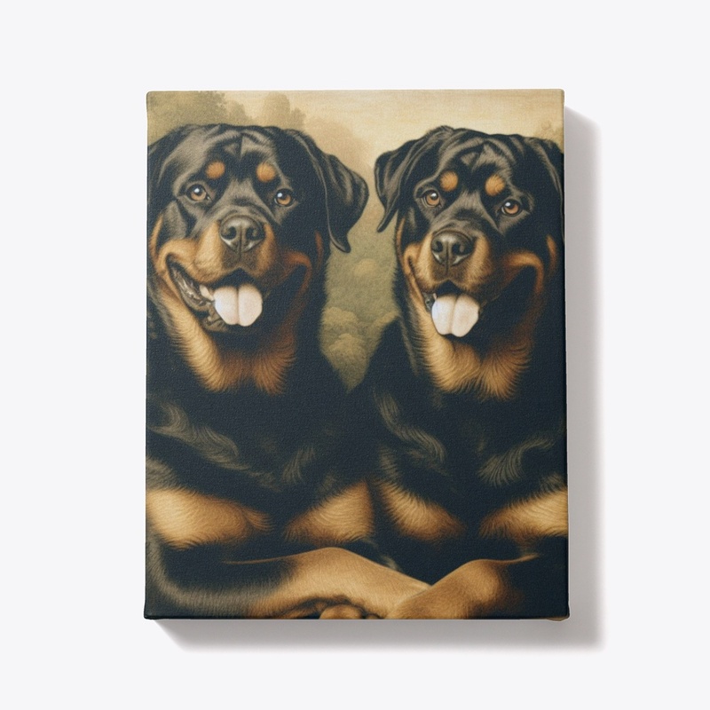 Rottweiler's Portrait