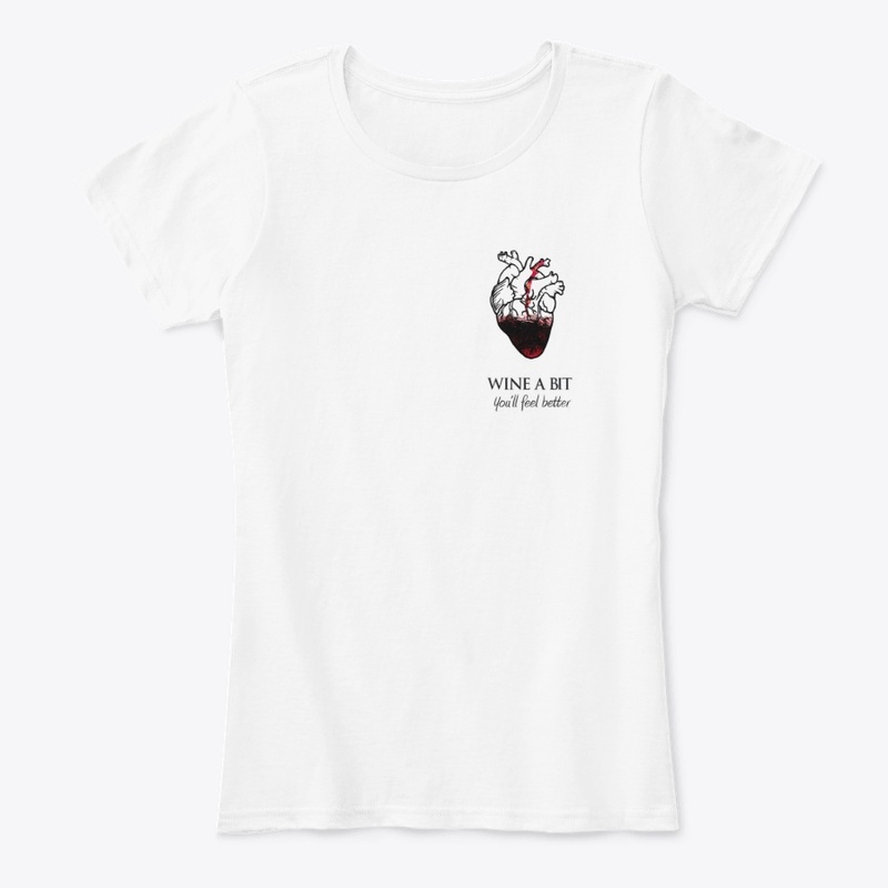 Wine A  Bit Tee