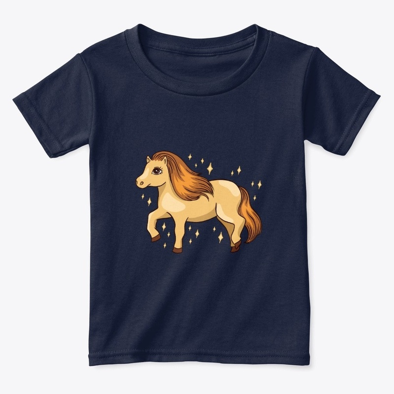 Cute Shetland pony 