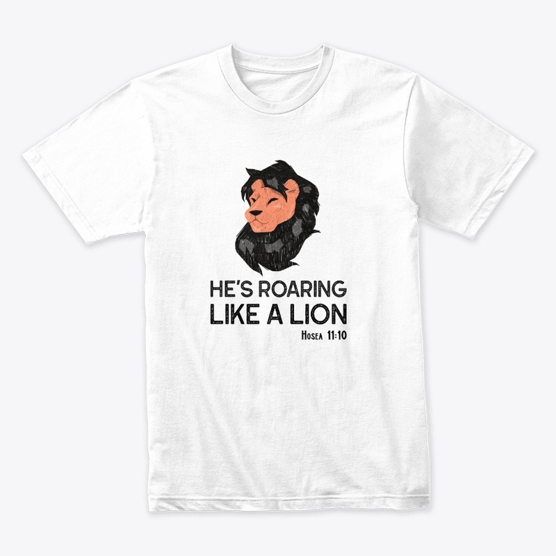 He's Roaring Like a Lion