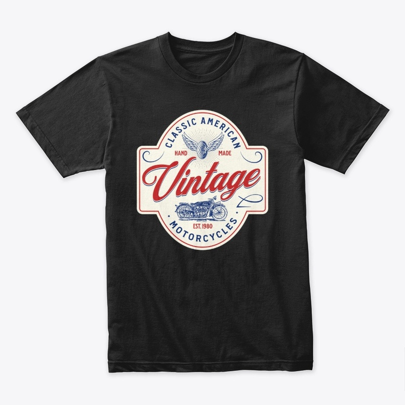 Vintage Classic American Motorcyle Merch