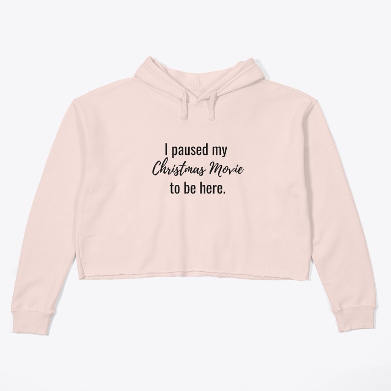 I paused my Christmas Movie to be here