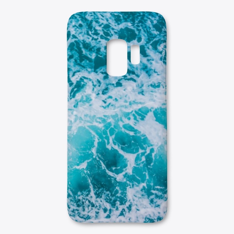 Beautiful Blue Ocean Waves