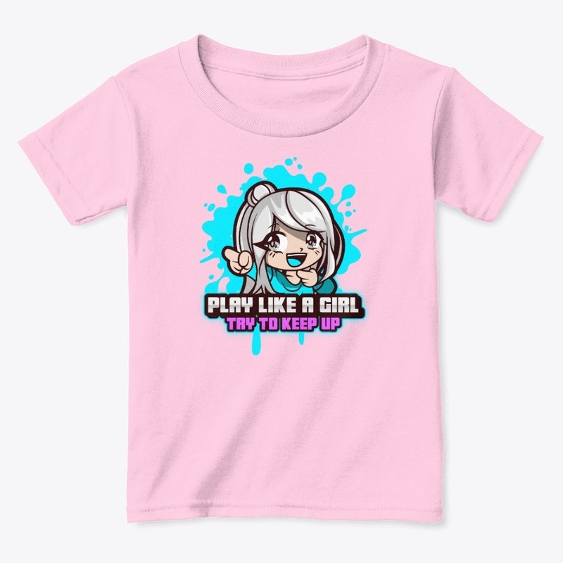 Play Like a Girl - Anime girl pointing