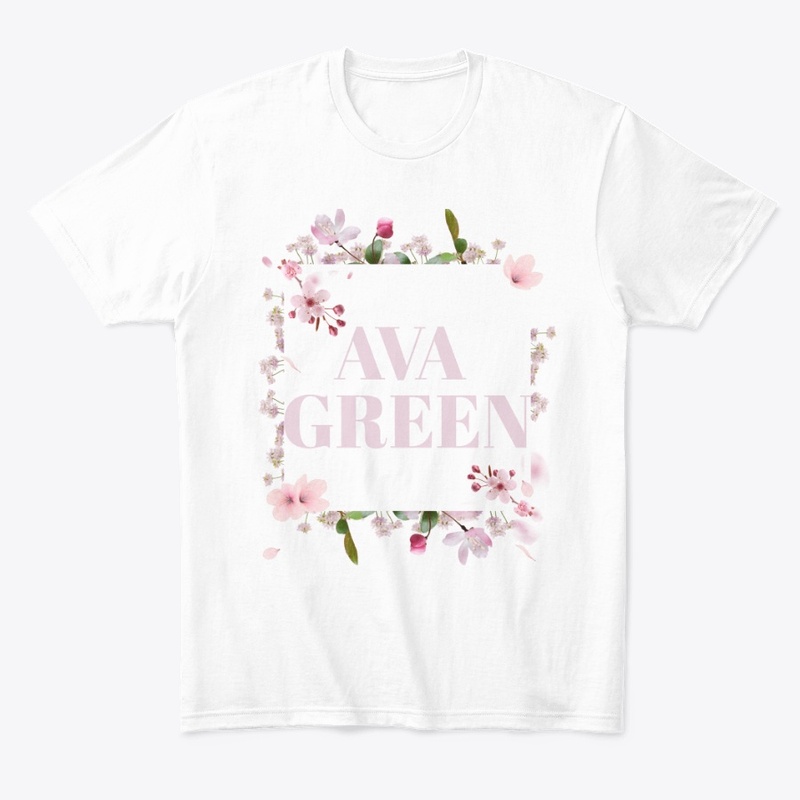 Flower Square Ava Green