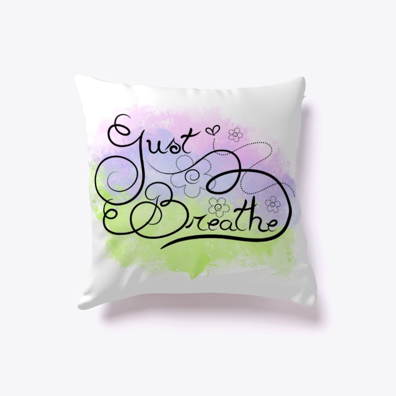 Art Lettering: "Just Breathe"
