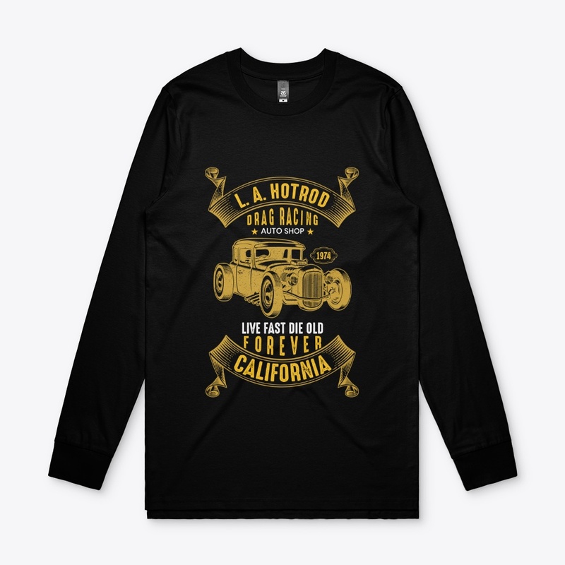 HOTROD Car T-Shirt Design