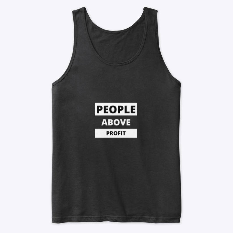 People Above Profit - Black