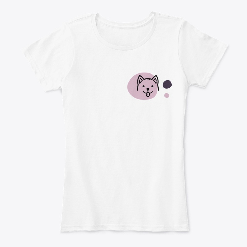 Dog T-shirt: Cute Dog Patch