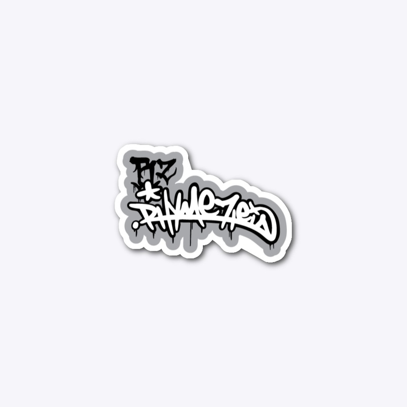 RZ Rhymeztein Represent Sticker