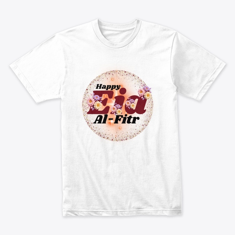 Eid Al-Fitr Floral Sparkle Design