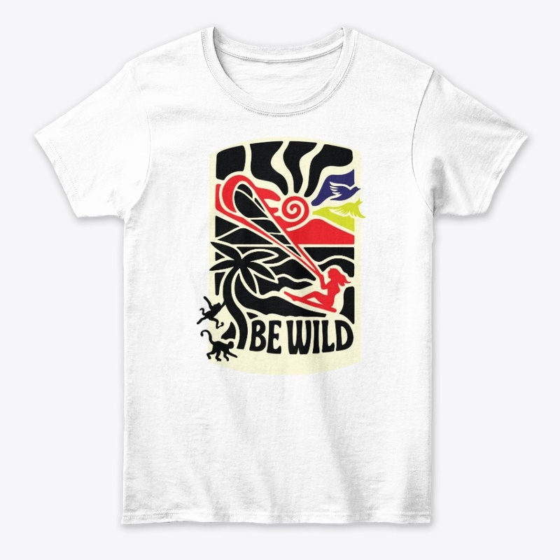 	Leopard with jungle leaves overlay