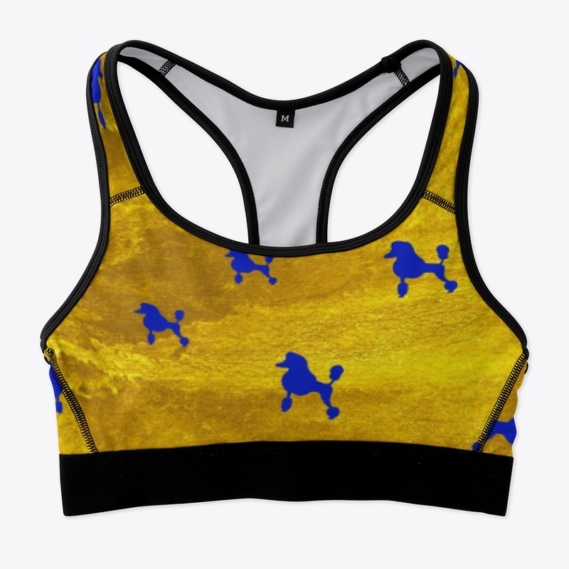 Gold and Blue Sisterhood and Poddle 