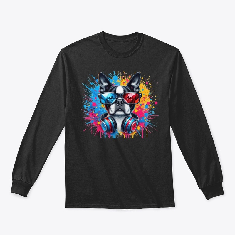 3D Boston Terrier 5