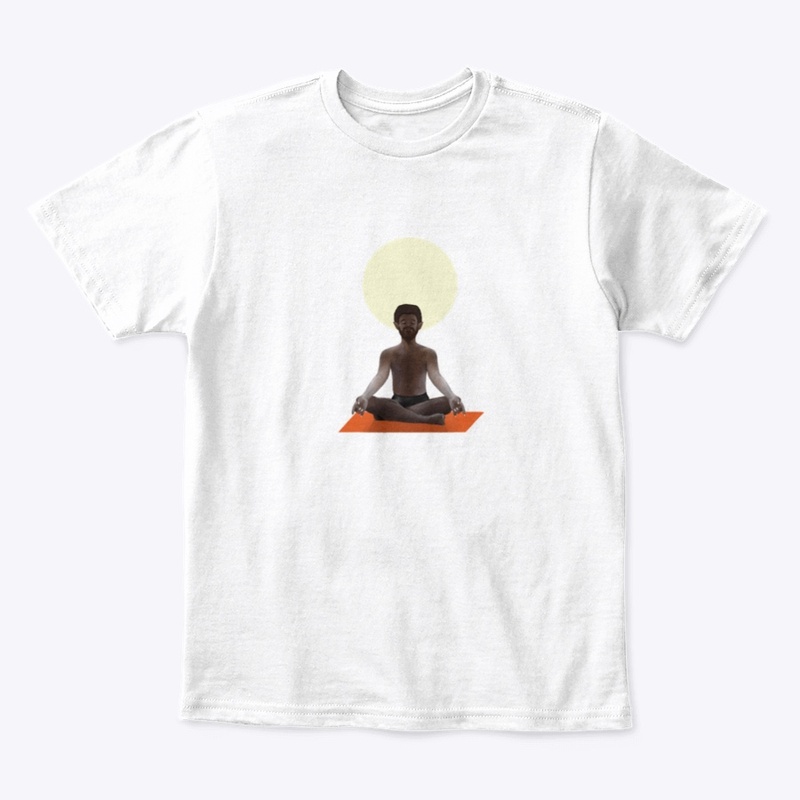 Meditating werewolf