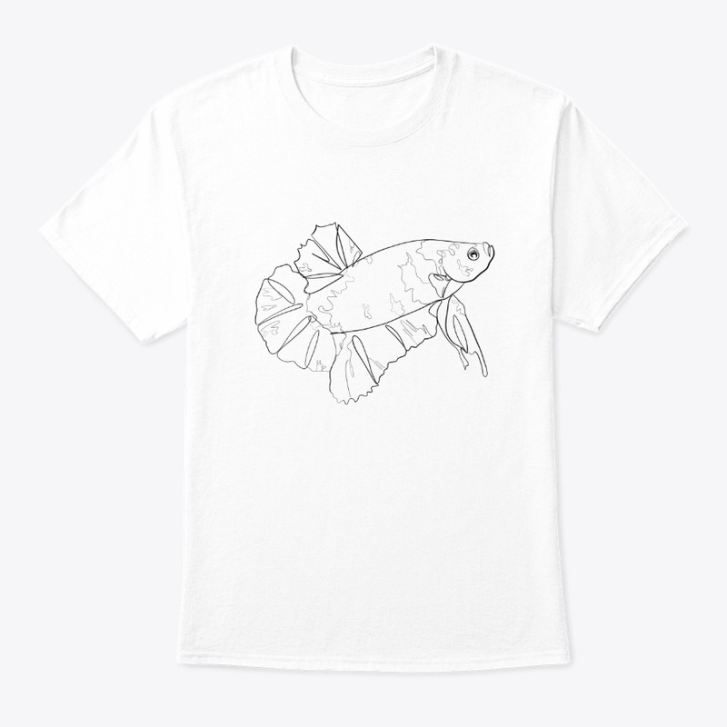 Minimalistic Koi Plakat Betta