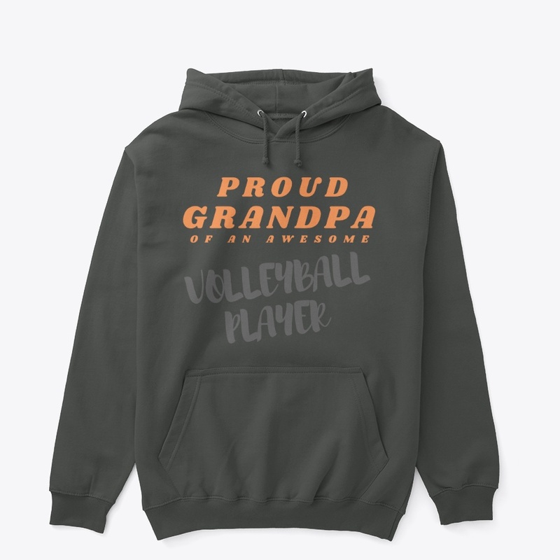 Proud Volleyball Grandpa