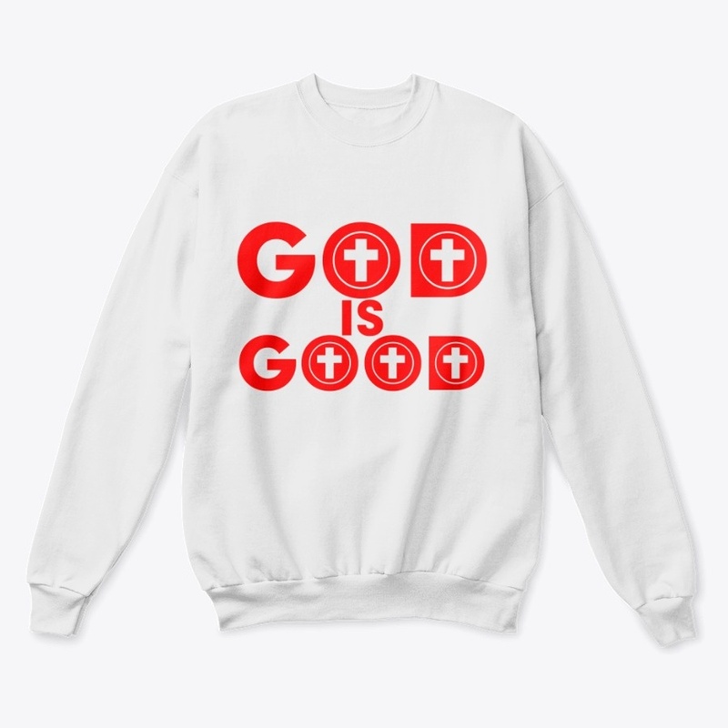 god is good line1 red letters