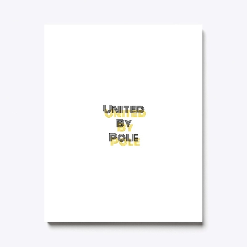 United By Pole Shadow Text