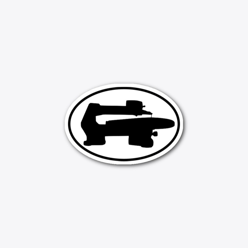 Scroll Saw Car Sticker