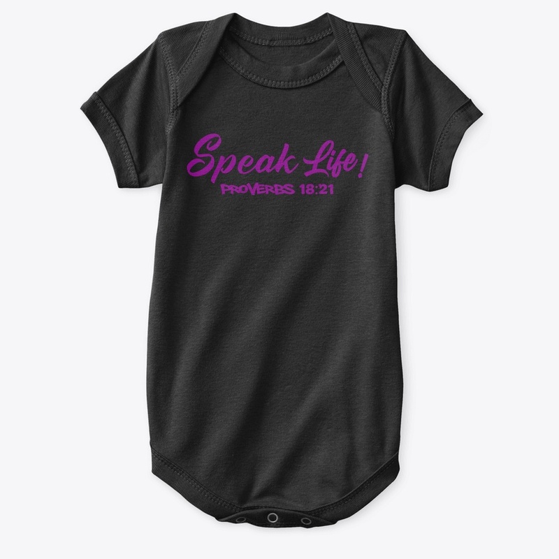 Speak Life!(Purple Ink)