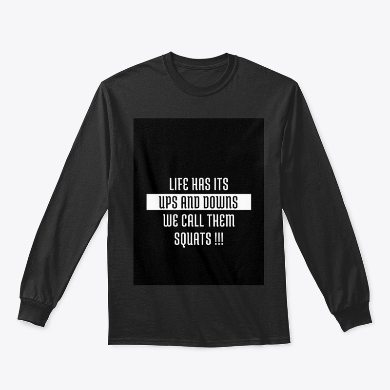 Funny Fitness Quote - Squatting 