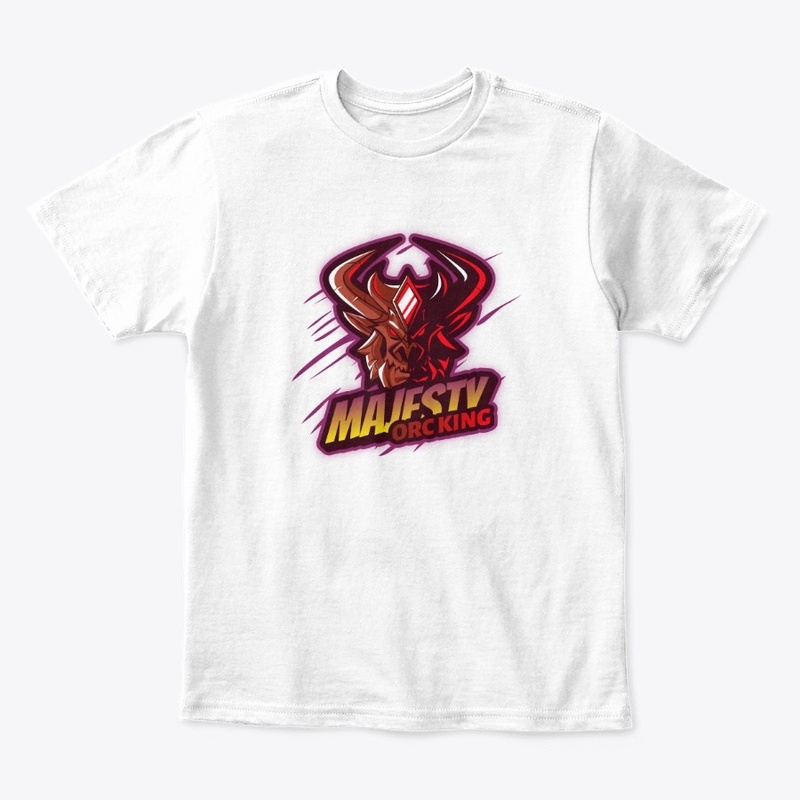 cartoon logo design: majesty orc king