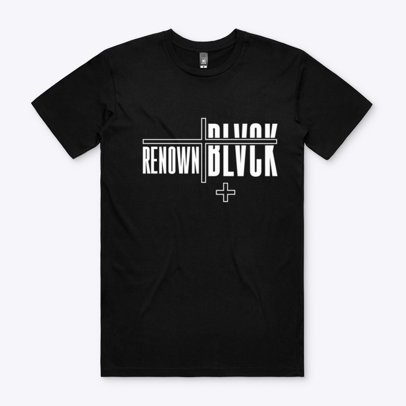 RENOWN BLACK T-SHIRT (LIMITED EDITION)