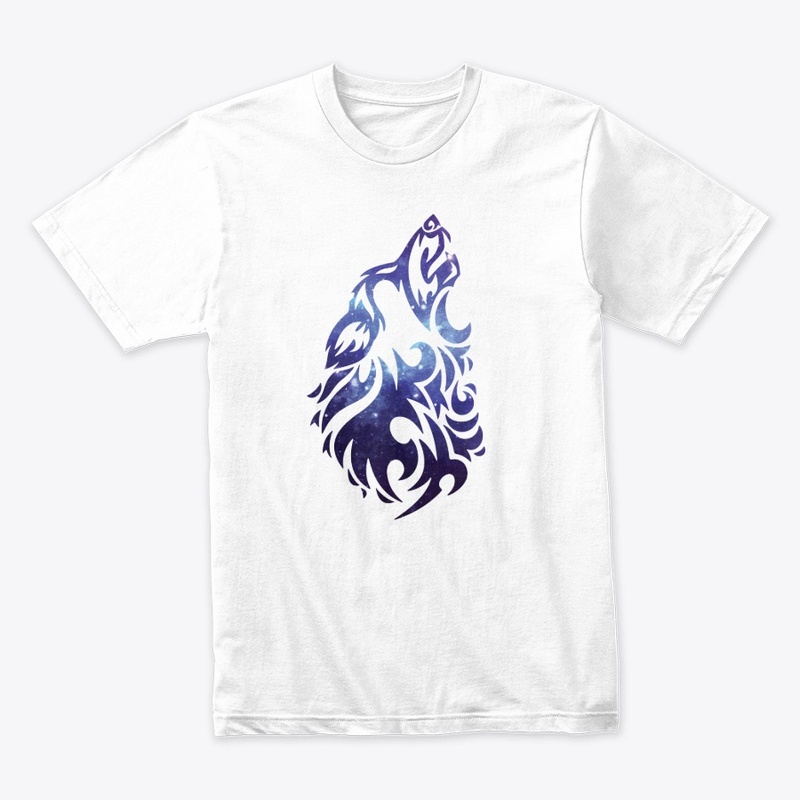 Howling Galaxy Wolf Shirt 