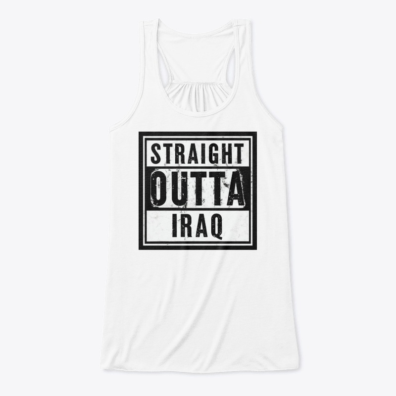 Straight Outta Iraq - Women's Flowy Tank Top - Women's Flowy Tank Top - Women's Flowy Tank Top - Women's Flowy Tank Top