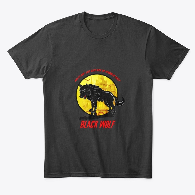 Black Fang Wolf T-Shirt