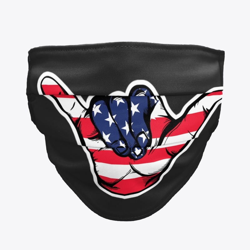 Hang Loose American Flag Style